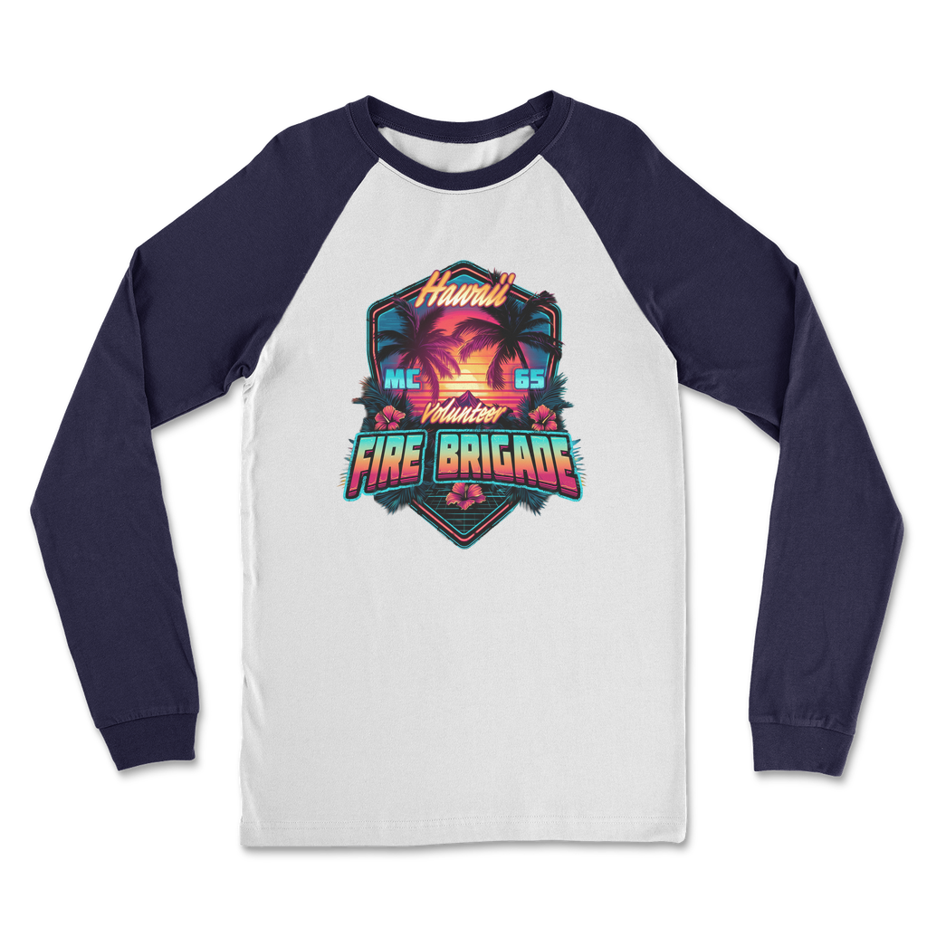 Volunteer Fire Brigade - Hawaii - MC 65 Classic Raglan Long Sleeve Shirt