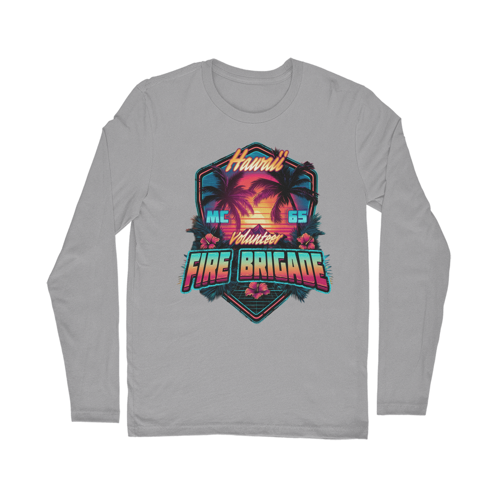 Volunteer Fire Brigade - Hawaii - MC 65 Classic Long Sleeve T-Shirt