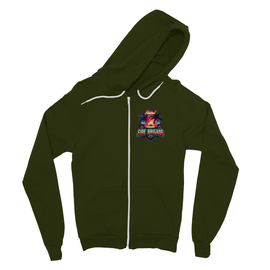 Volunteer Fire Brigade - Hawaii - MC 65 Classic Adult Zip Hoodie