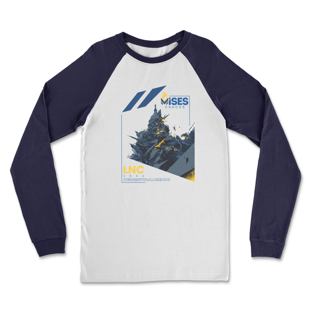 Decentralize DC - LNC 2024 Classic Raglan Long Sleeve Shirt