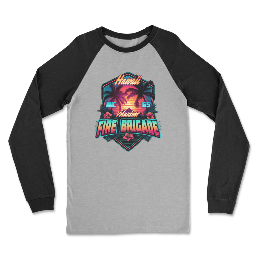 Volunteer Fire Brigade - Hawaii - MC 65 Classic Raglan Long Sleeve Shirt