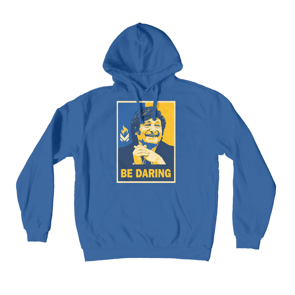 Javier Milei - Be Daring Premium Adult Hoodie