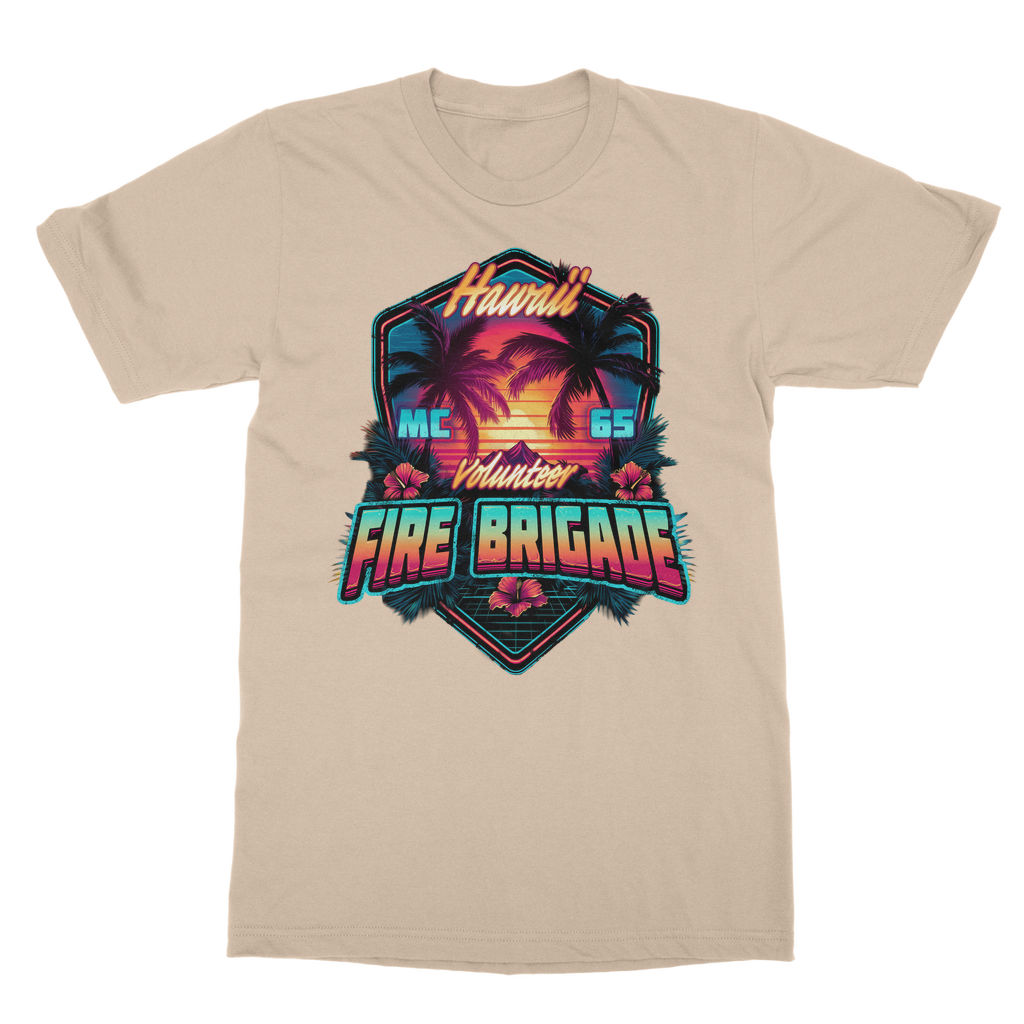 Volunteer Fire Brigade - Hawaii - MC 65 Classic Adult T-Shirt