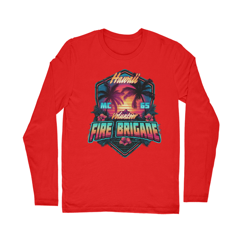 Volunteer Fire Brigade - Hawaii - MC 65 Classic Long Sleeve T-Shirt