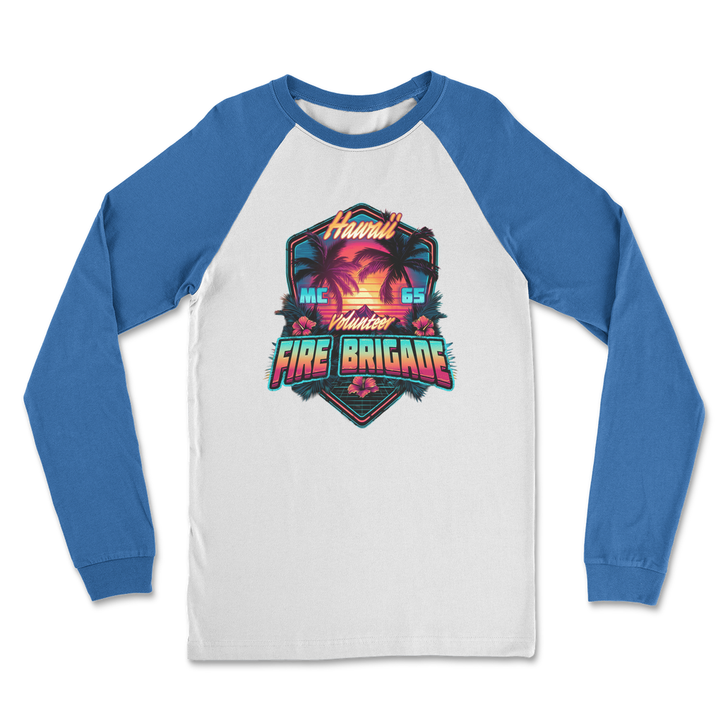Volunteer Fire Brigade - Hawaii - MC 65 Classic Raglan Long Sleeve Shirt