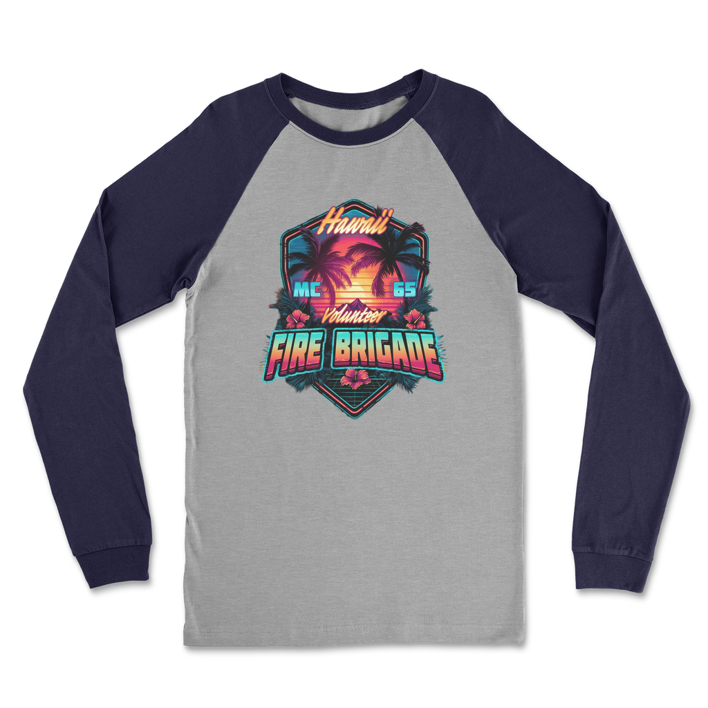 Volunteer Fire Brigade - Hawaii - MC 65 Classic Raglan Long Sleeve Shirt