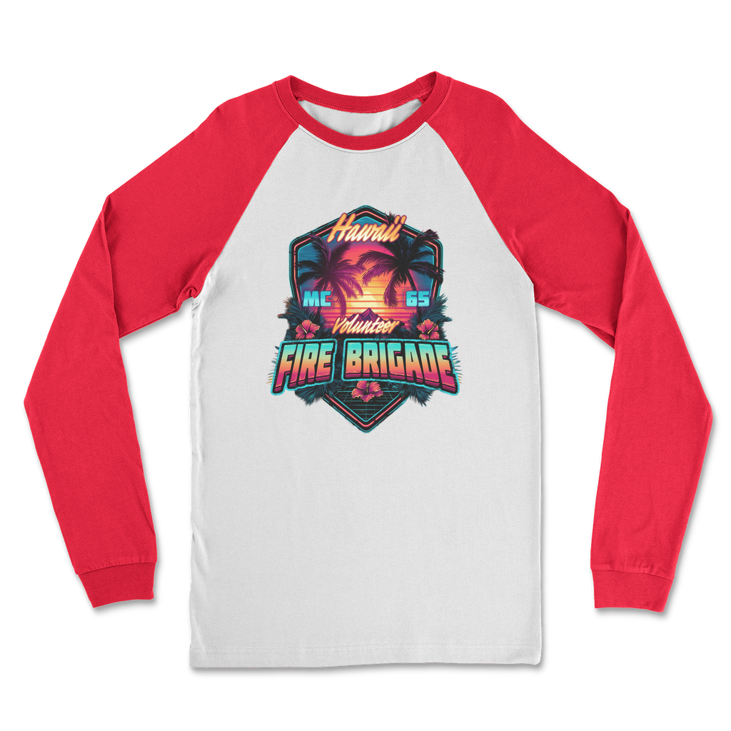 Volunteer Fire Brigade - Hawaii - MC 65 Classic Raglan Long Sleeve Shirt