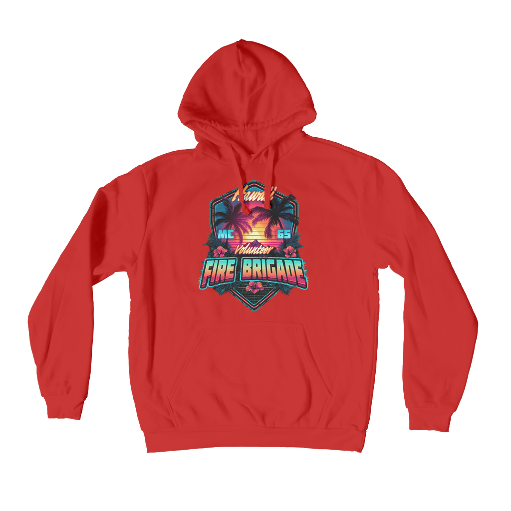 Volunteer Fire Brigade - Hawaii - MC 65 Premium Adult Hoodie