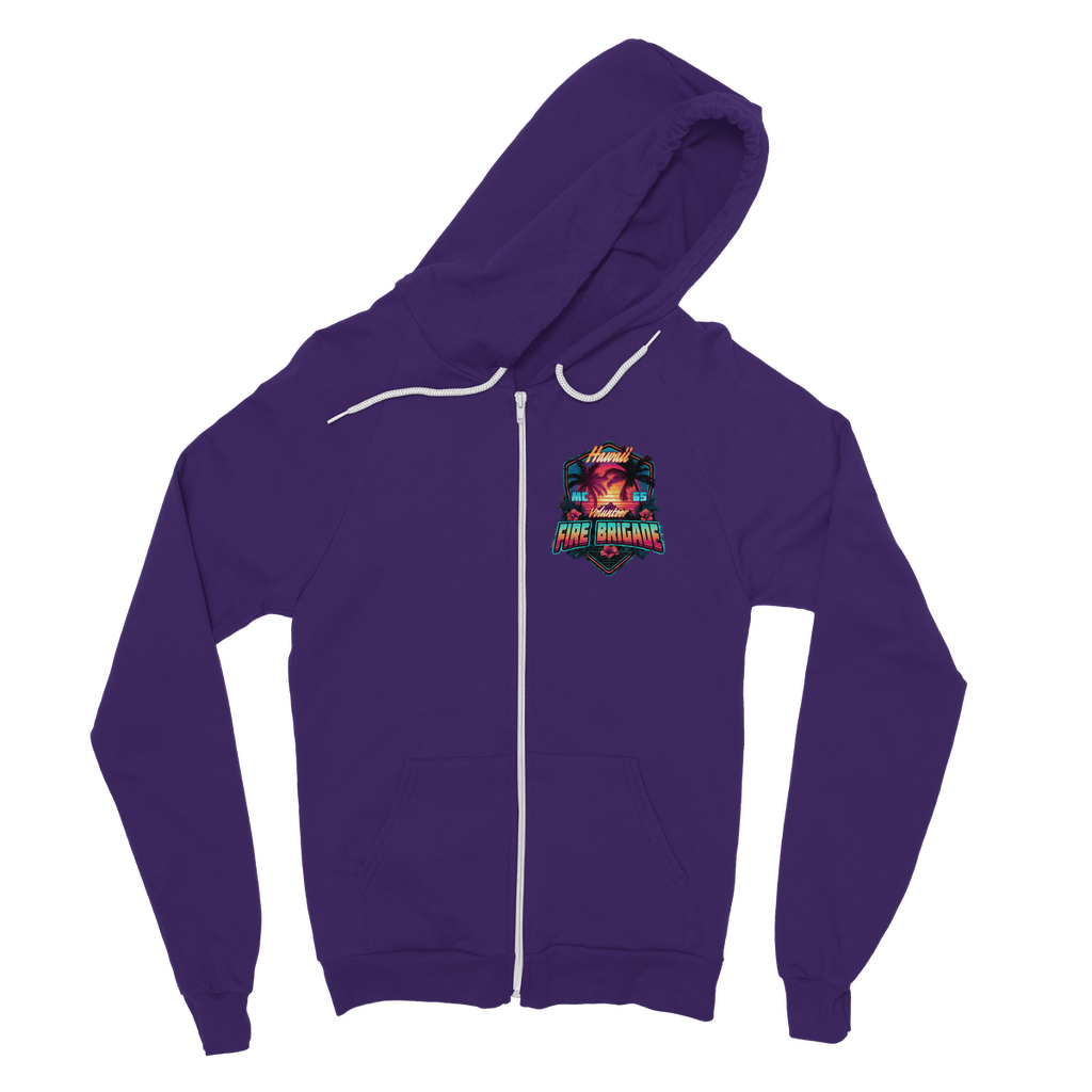 Volunteer Fire Brigade - Hawaii - MC 65 Classic Adult Zip Hoodie
