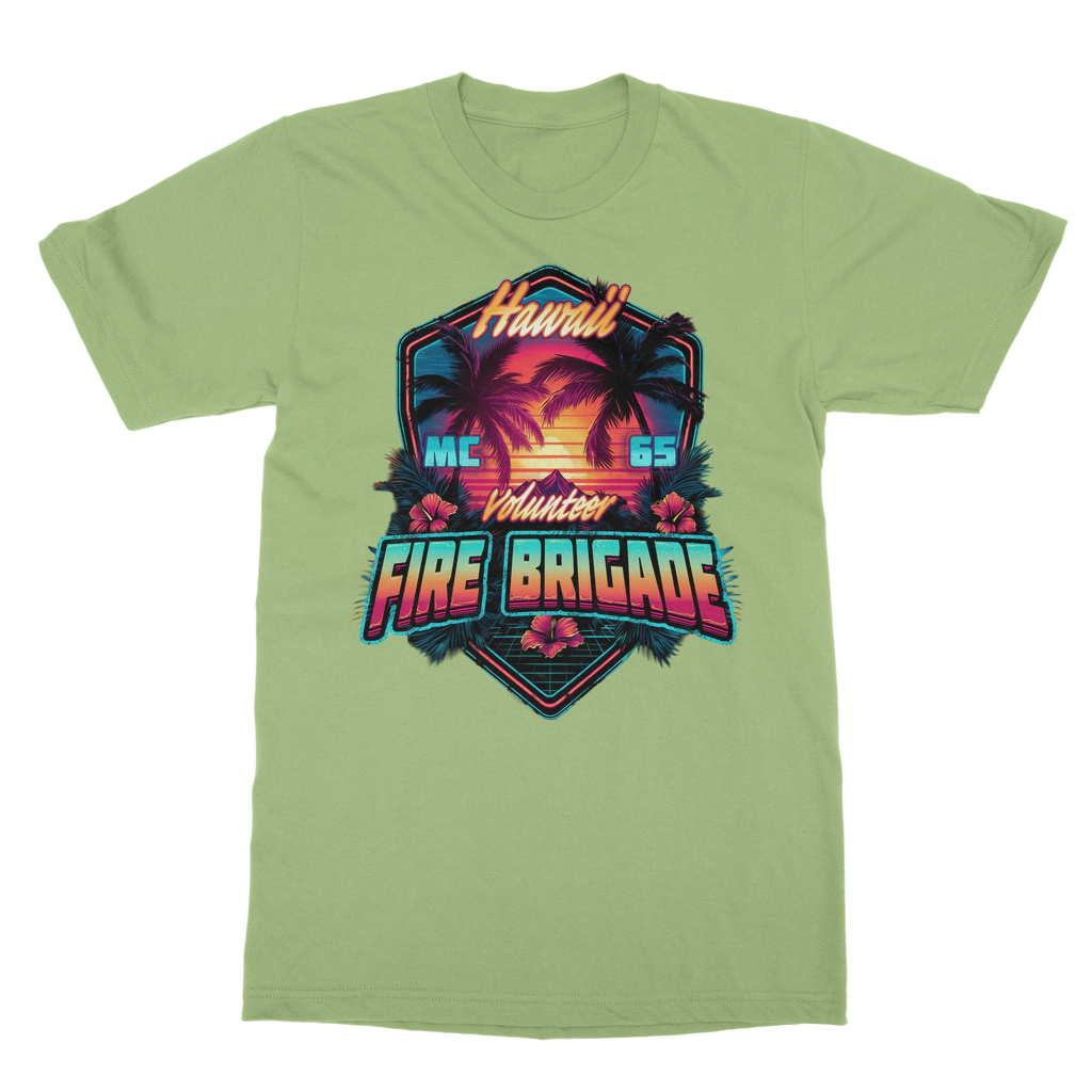 Volunteer Fire Brigade - Hawaii - MC 65 Classic Adult T-Shirt