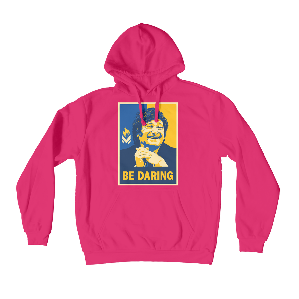 Javier Milei - Be Daring Premium Adult Hoodie