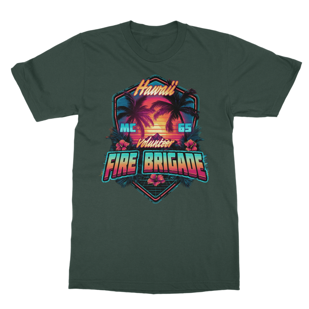 Volunteer Fire Brigade - Hawaii - MC 65 Classic Adult T-Shirt