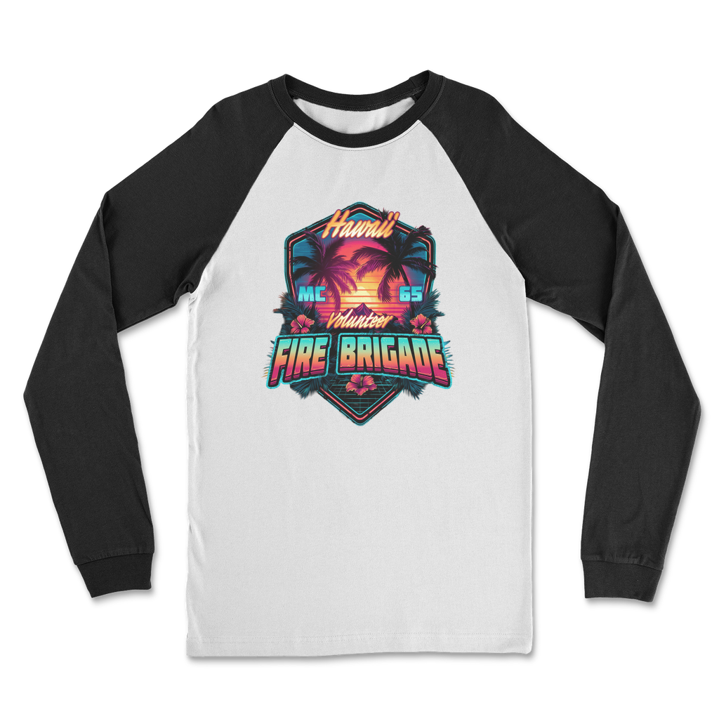Volunteer Fire Brigade - Hawaii - MC 65 Classic Raglan Long Sleeve Shirt
