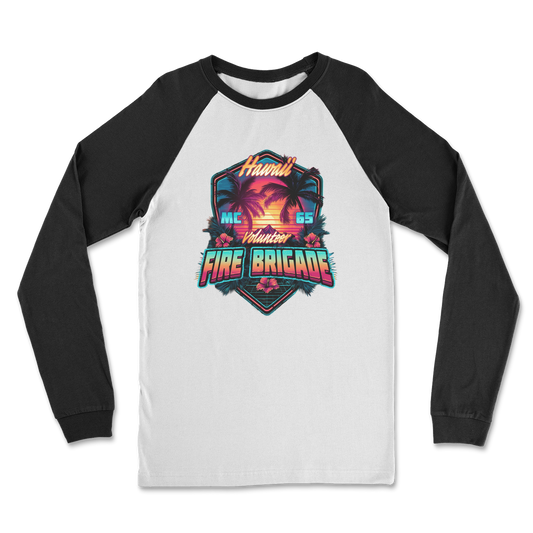Volunteer Fire Brigade - Hawaii - MC 65 Classic Raglan Long Sleeve Shirt
