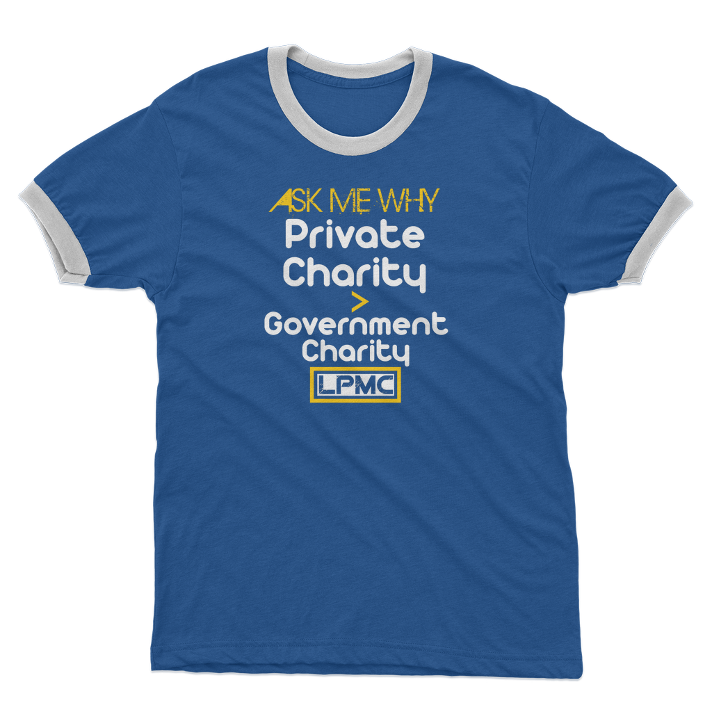AMW Charity Adult Ringer T-Shirt