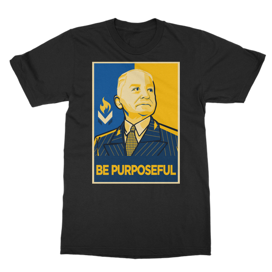 Mises Be Purposeful Classic Adult T-Shirt