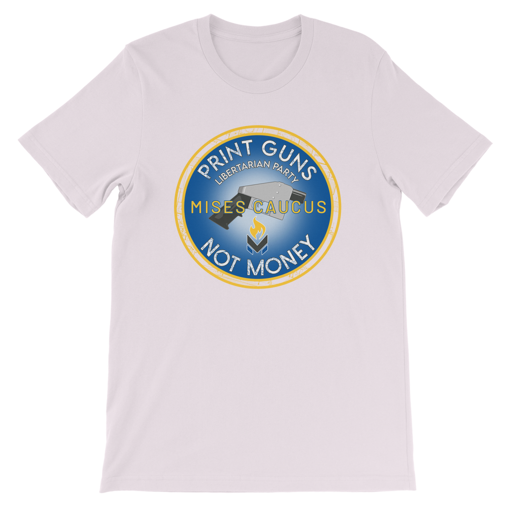 Print Guns Not Money Classic Kids T-Shirt