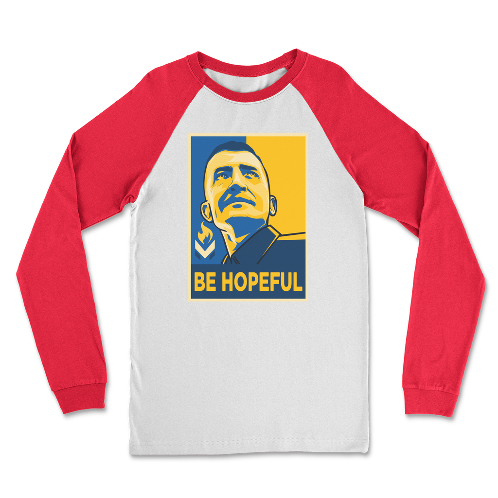 Michael Malice - Be Hopeful Classic Raglan Long Sleeve Shirt