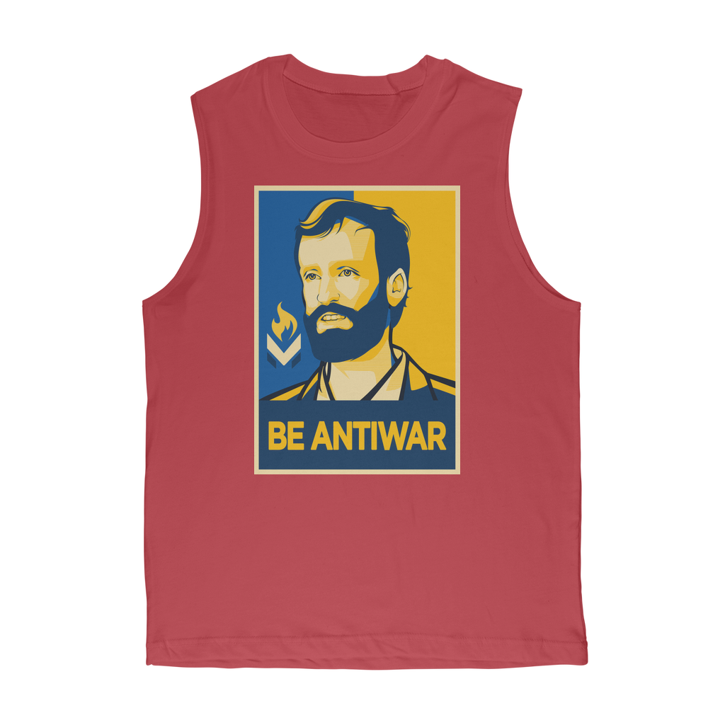 Scott Horton - Be Antiwar Classic Adult Muscle Top