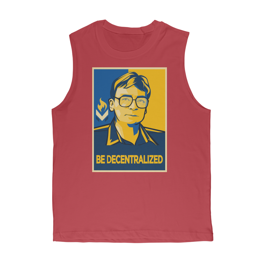 Hoppe - Be Decentralized Classic Adult Muscle Top