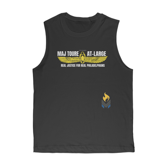 Maj Toure At-Large Classic Adult Muscle Top