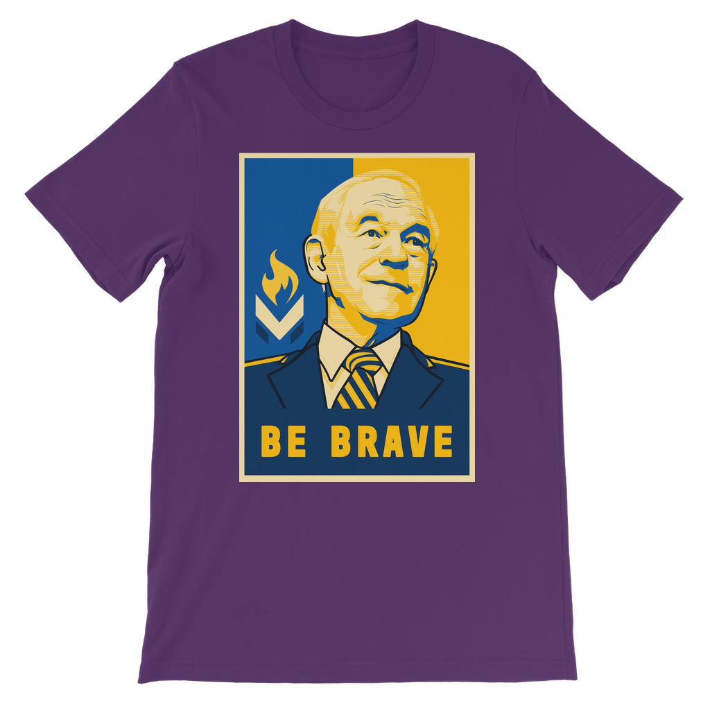 Ron Paul Be Brave Logo Classic Kids T-Shirt