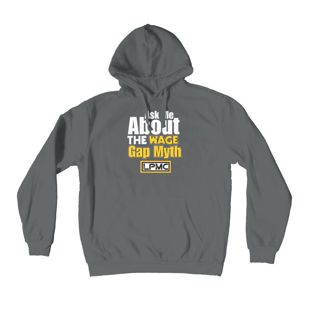AMW Wage Gap Premium Adult Hoodie