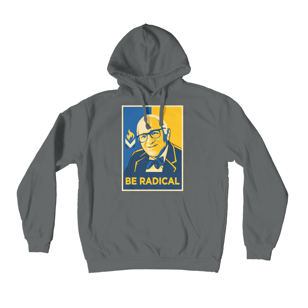 Murray Rothbard Be Radical Premium Adult Hoodie