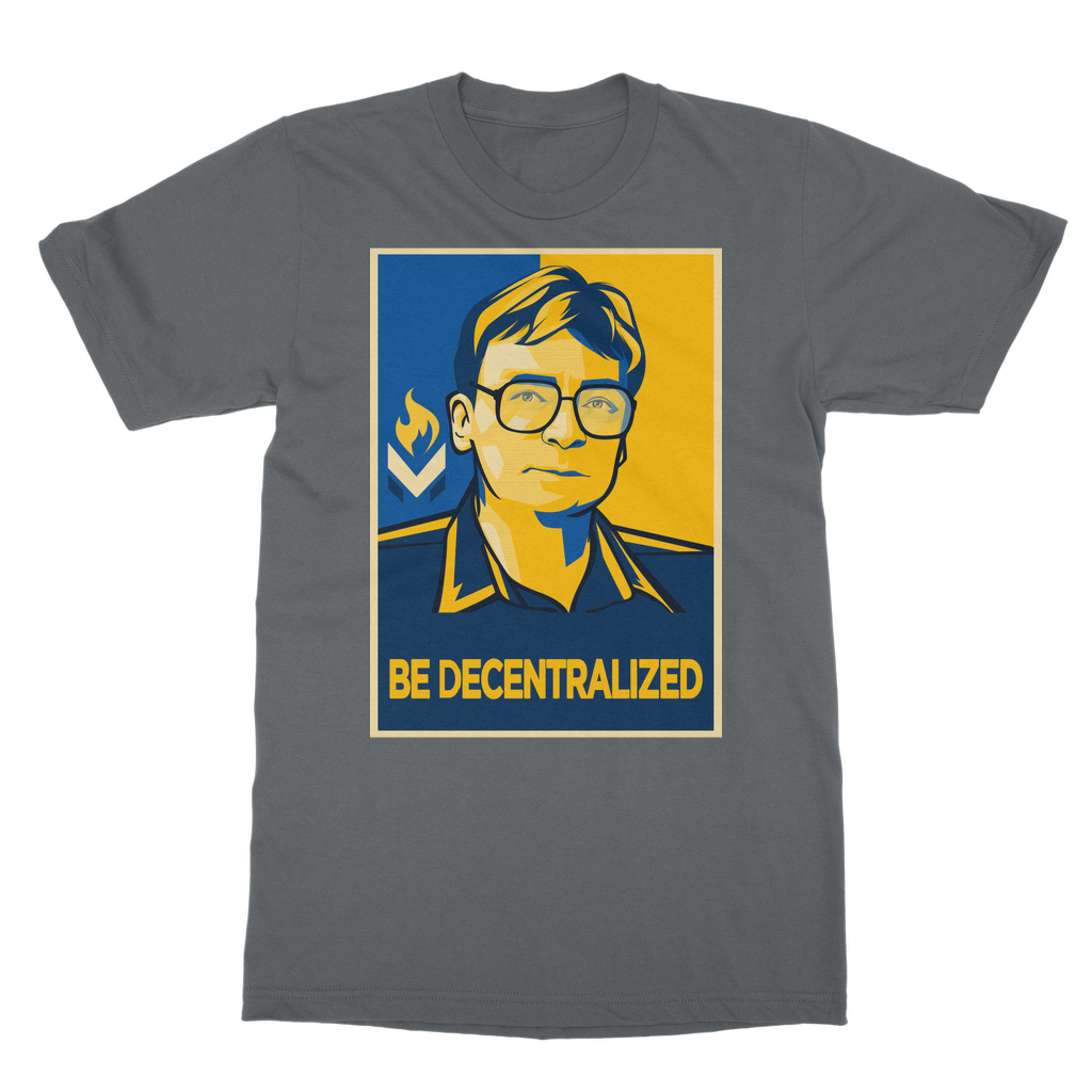 Hoppe - Be Decentralized Classic Adult T-Shirt