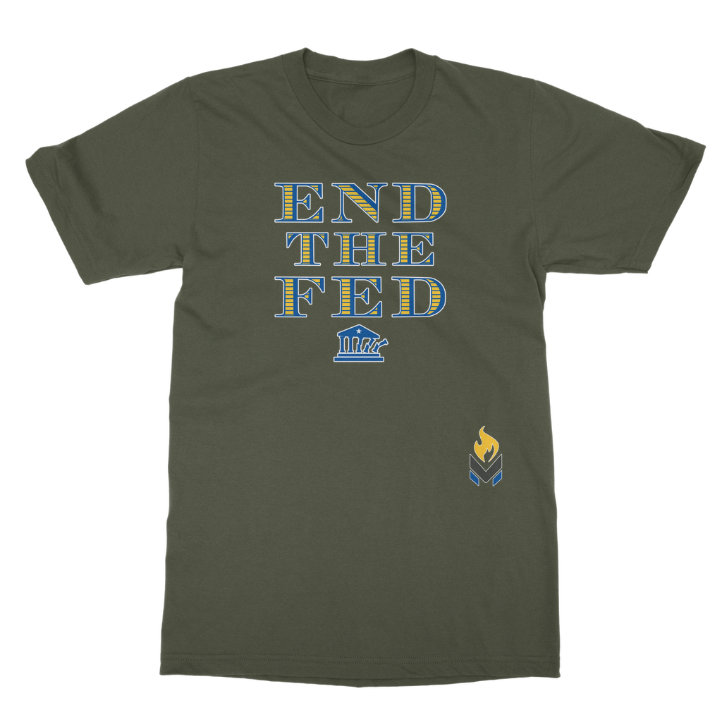 End The Fed Classic Adult T-Shirt