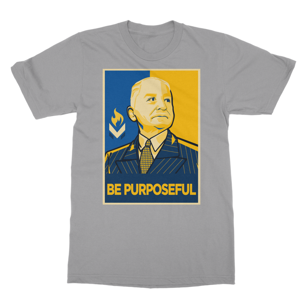 Mises Be Purposeful Classic Adult T-Shirt