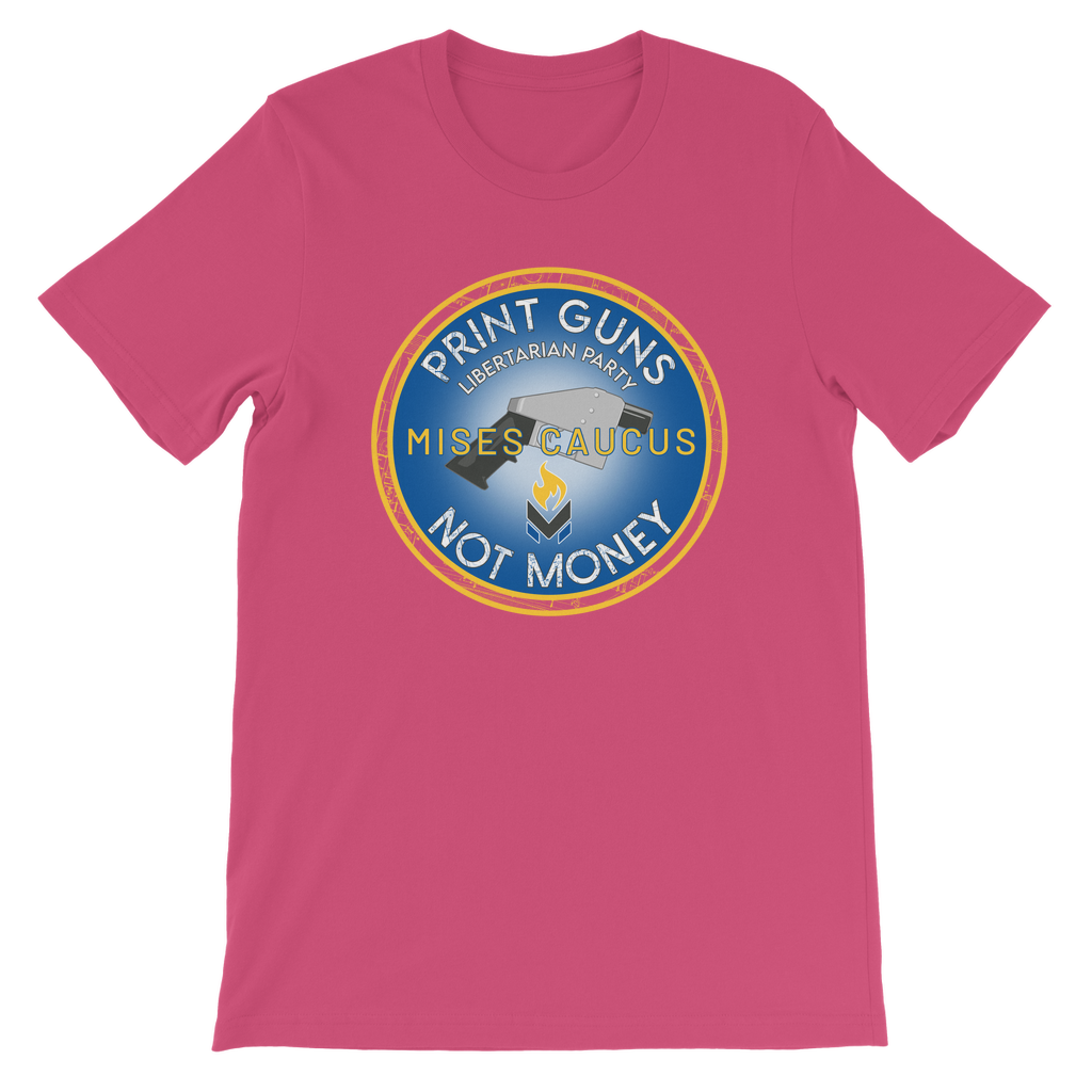Print Guns Not Money Classic Kids T-Shirt