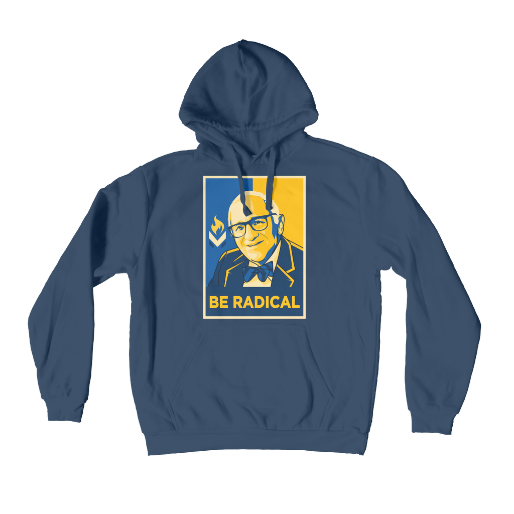 Murray Rothbard Be Radical Premium Adult Hoodie