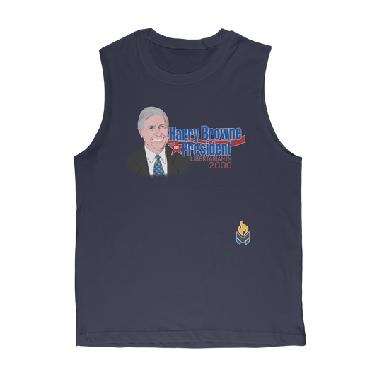 Harry Browne for President Classic Adult Muscle Top