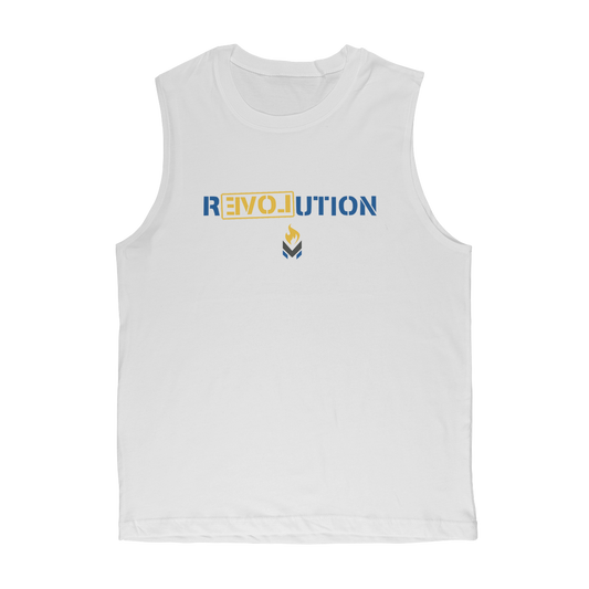 Mises Caucus ReLovution Blue Classic Adult Muscle Top