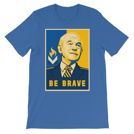 Ron Paul Be Brave Logo Classic Kids T-Shirt