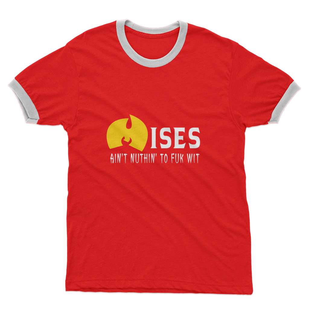 Mises Wu Tang Adult Ringer T-Shirt