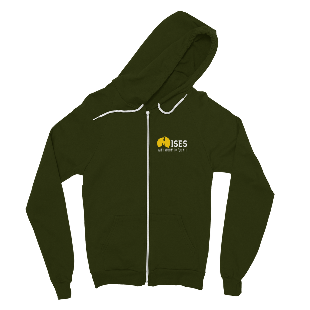 Mises Wu Tang Classic Adult Zip Hoodie