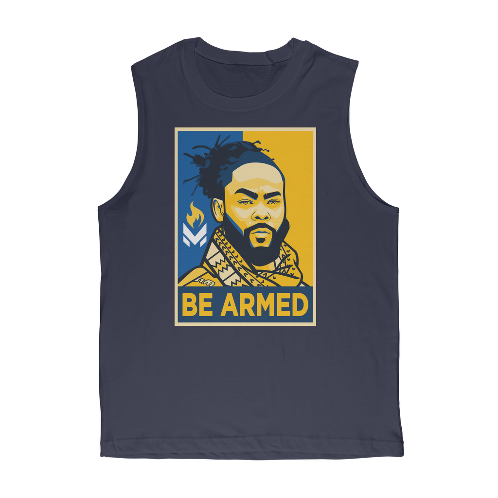 Maj Toure - Be Armed Classic Adult Muscle Top