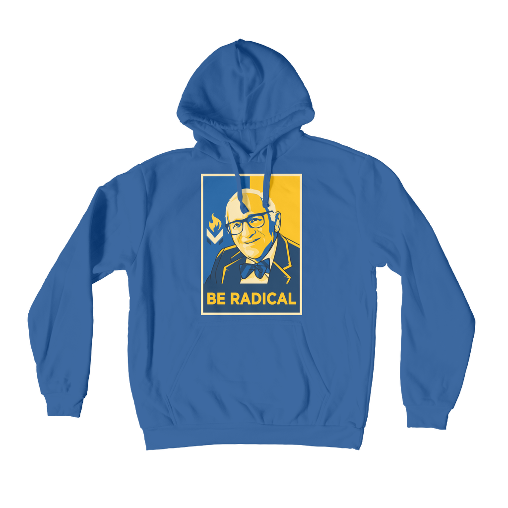 Murray Rothbard Be Radical Premium Adult Hoodie