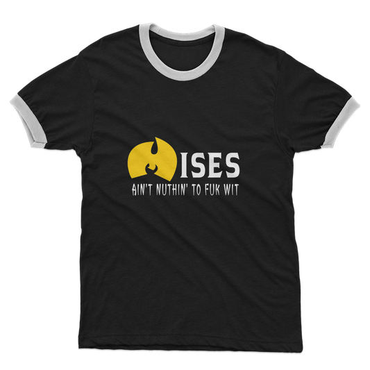 Mises Wu Tang Adult Ringer T-Shirt