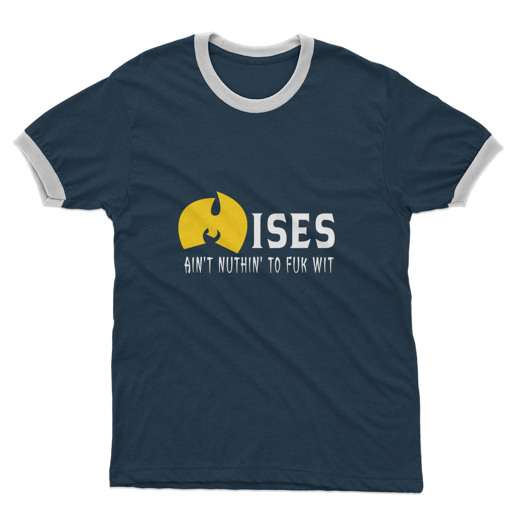 Mises Wu Tang Adult Ringer T-Shirt