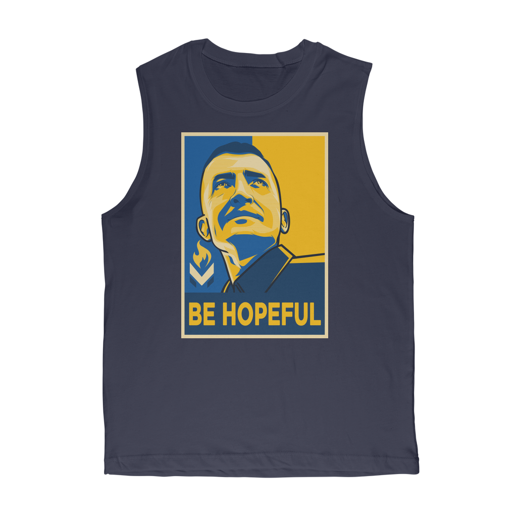 Michael Malice - Be Hopeful Classic Adult Muscle Top