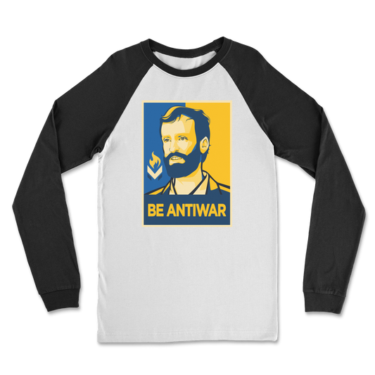 Scott Horton - Be Antiwar Classic Raglan Long Sleeve Shirt