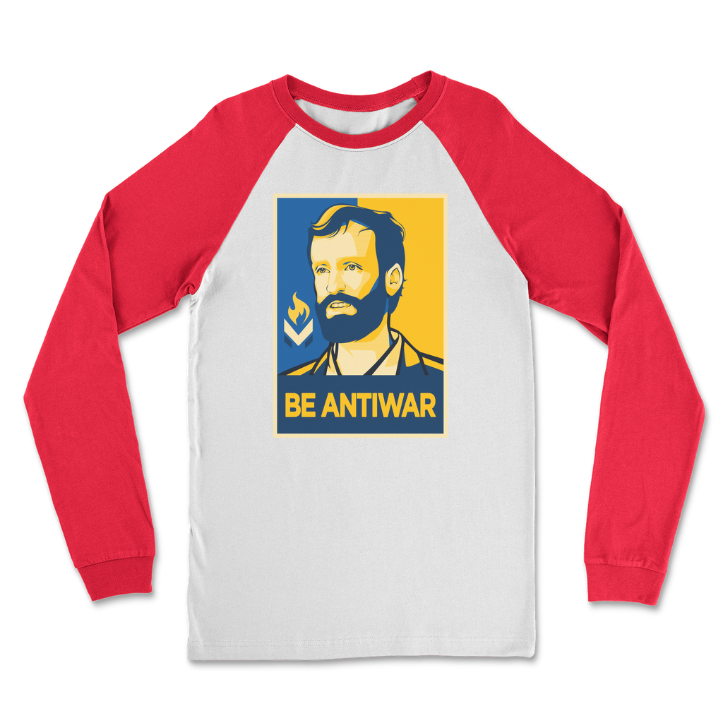 Scott Horton - Be Antiwar Classic Raglan Long Sleeve Shirt