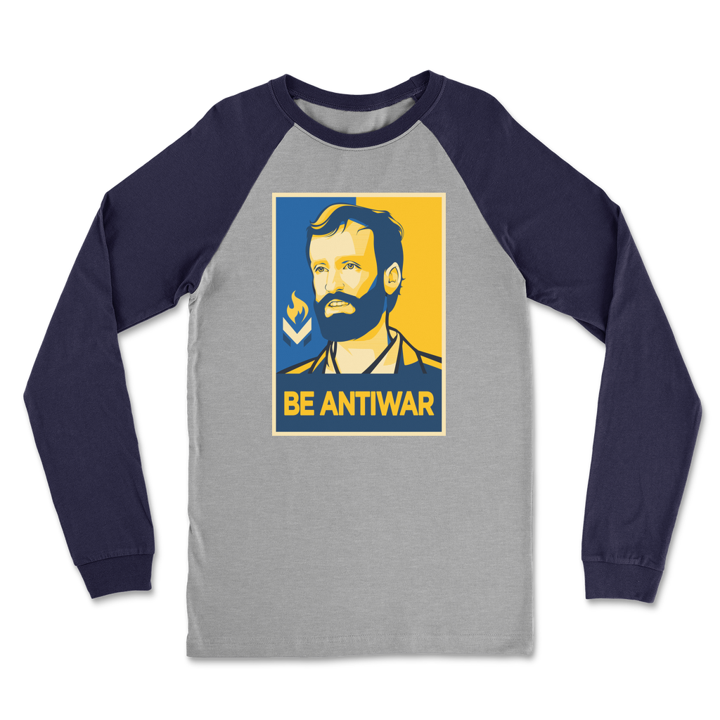 Scott Horton - Be Antiwar Classic Raglan Long Sleeve Shirt