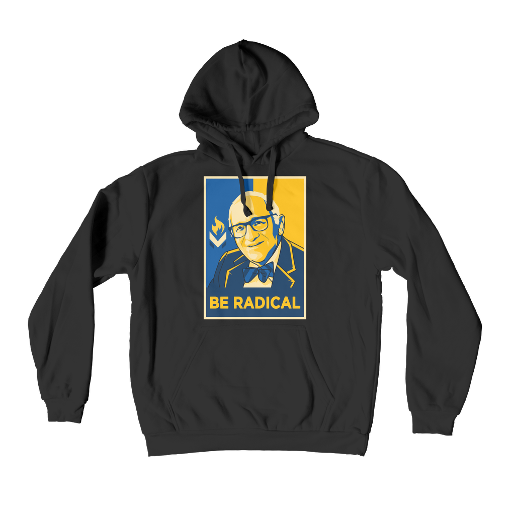 Murray Rothbard Be Radical Premium Adult Hoodie
