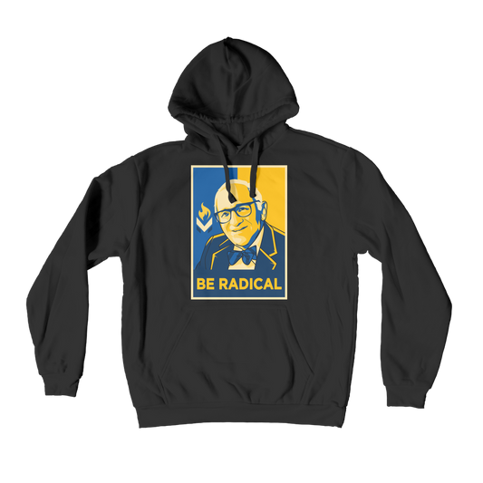 Murray Rothbard Be Radical Premium Adult Hoodie