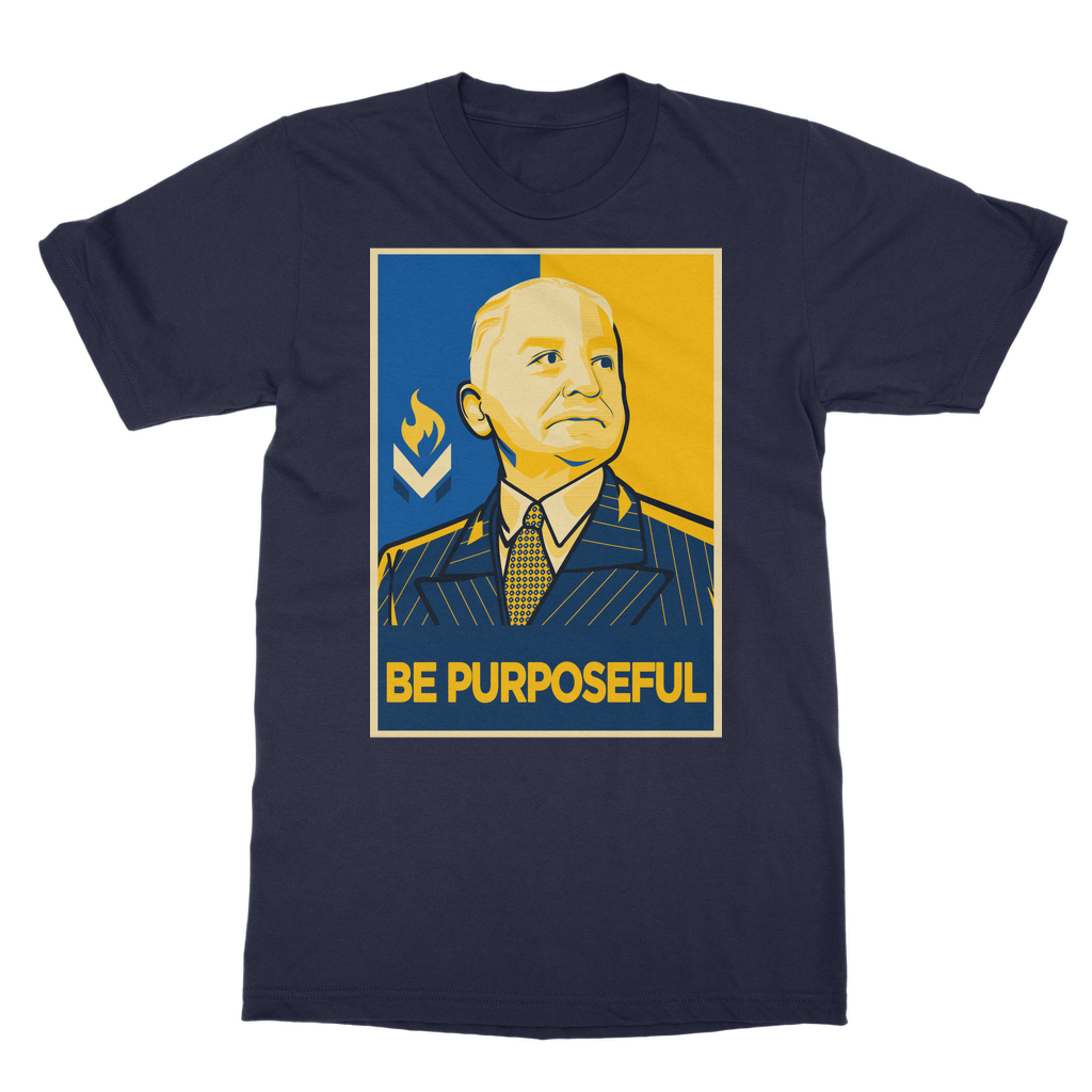 Mises Be Purposeful Classic Adult T-Shirt