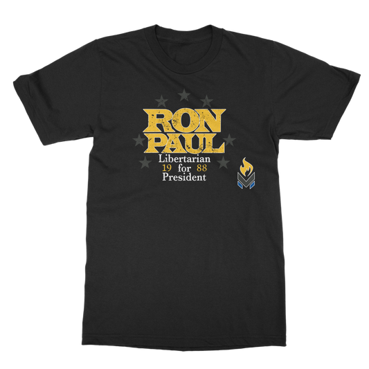 Ron Paul for President Yellow Classic Adult T-Shirt